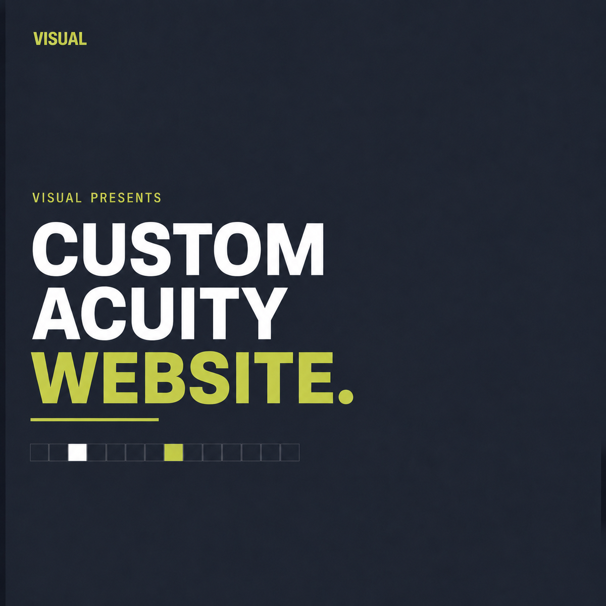 CUSTOM ACUITY BOOKING SITE