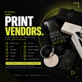 MY TOP PRINT VENDORS