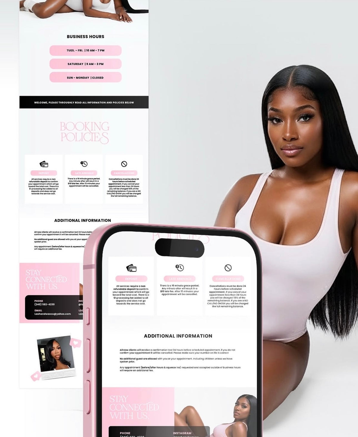 CUSTOM ACUITY BOOKING SITE